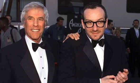Elvis Costello with Burt Bacharat