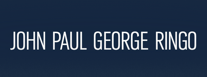 John Paul George Ringo