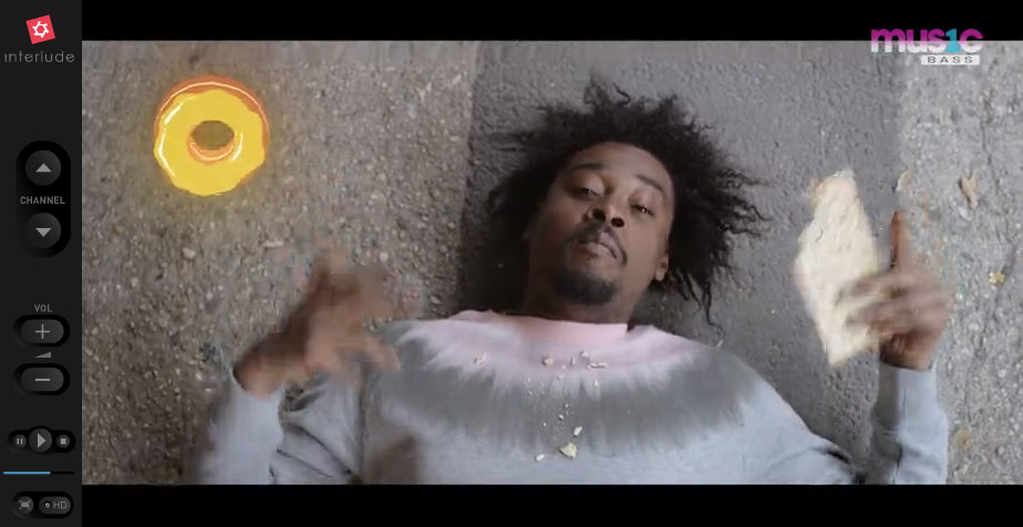 "Danny Brown in the Bob Dylan's Interactive Music Video"
