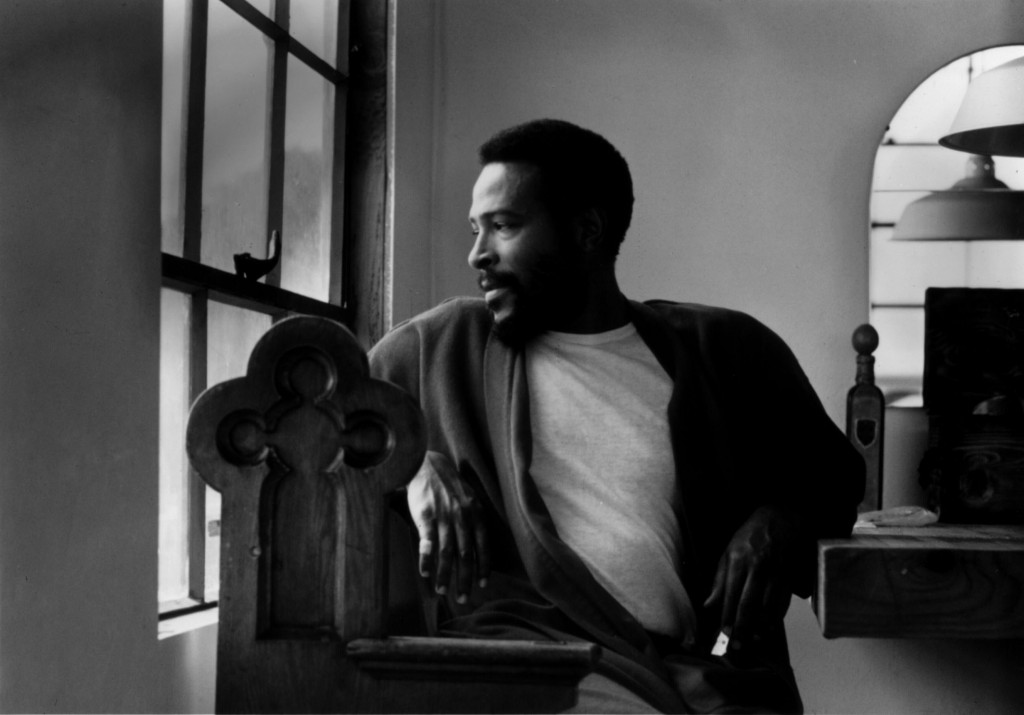 "Marvin Gaye at Home in 1973"