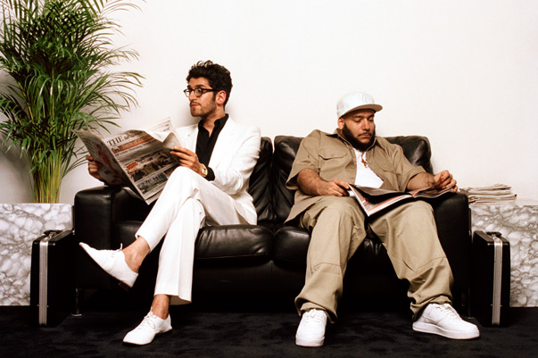 "Chromeo in their Office"